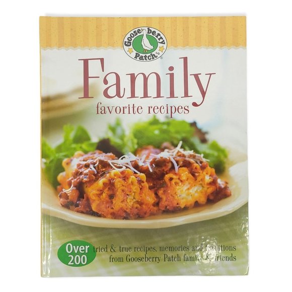 Gooseberry Patch Family Favorite Recipes Cookbook Hardcover 2008 Oxmoor House - Picture 1 of 12